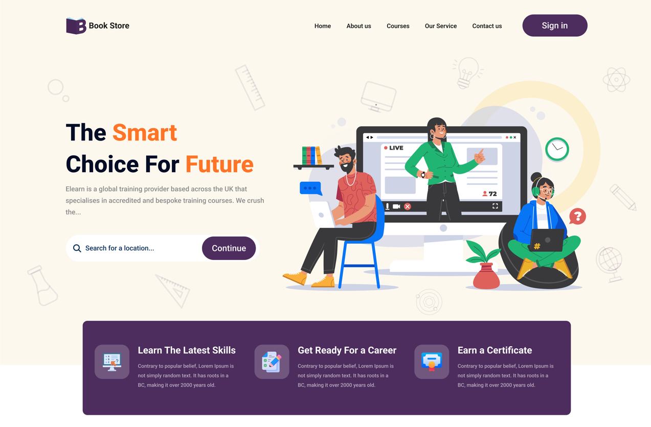 EduSmart - E-Learning Platform